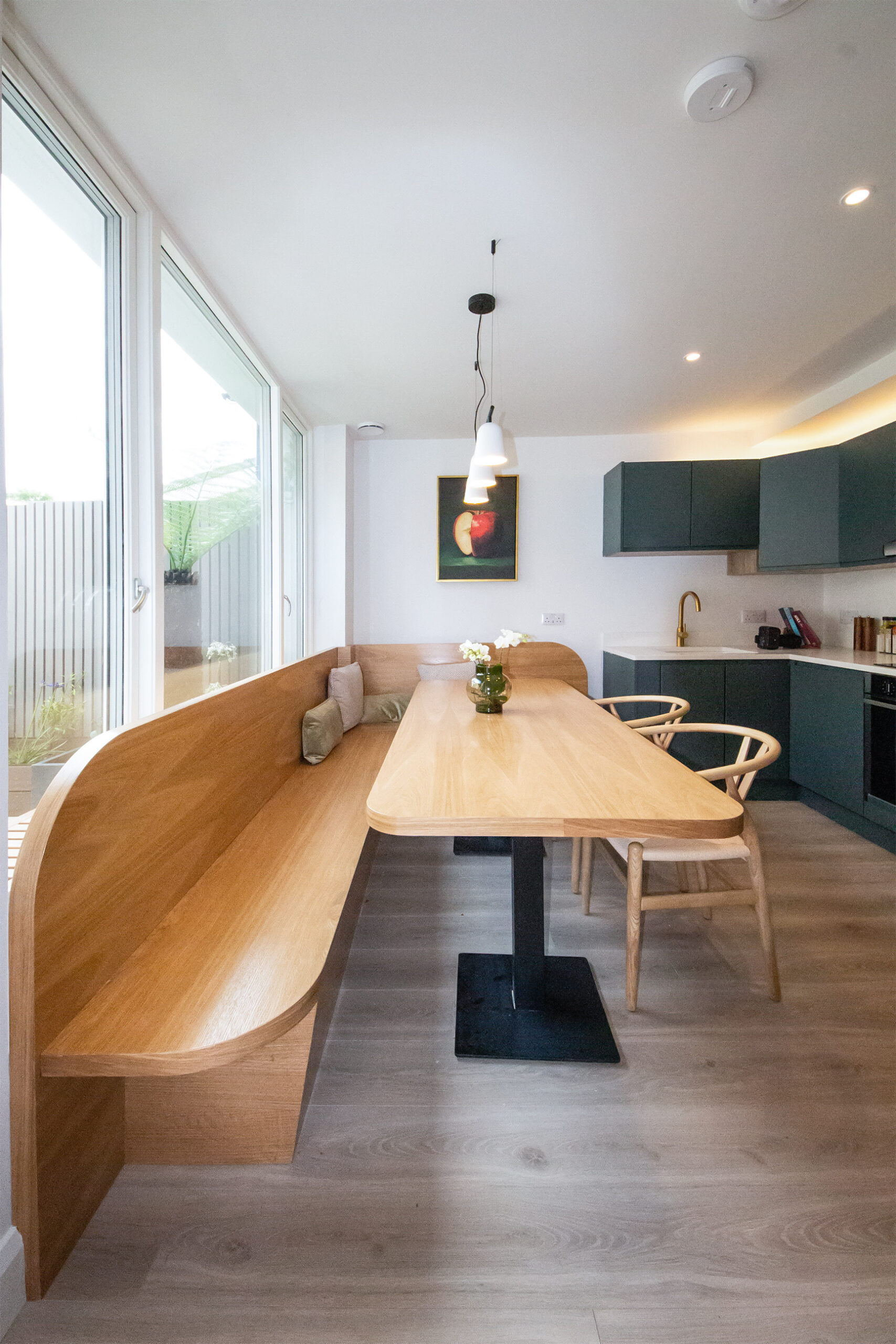 Custom wood tables and chairs in Dublin I Forja Works