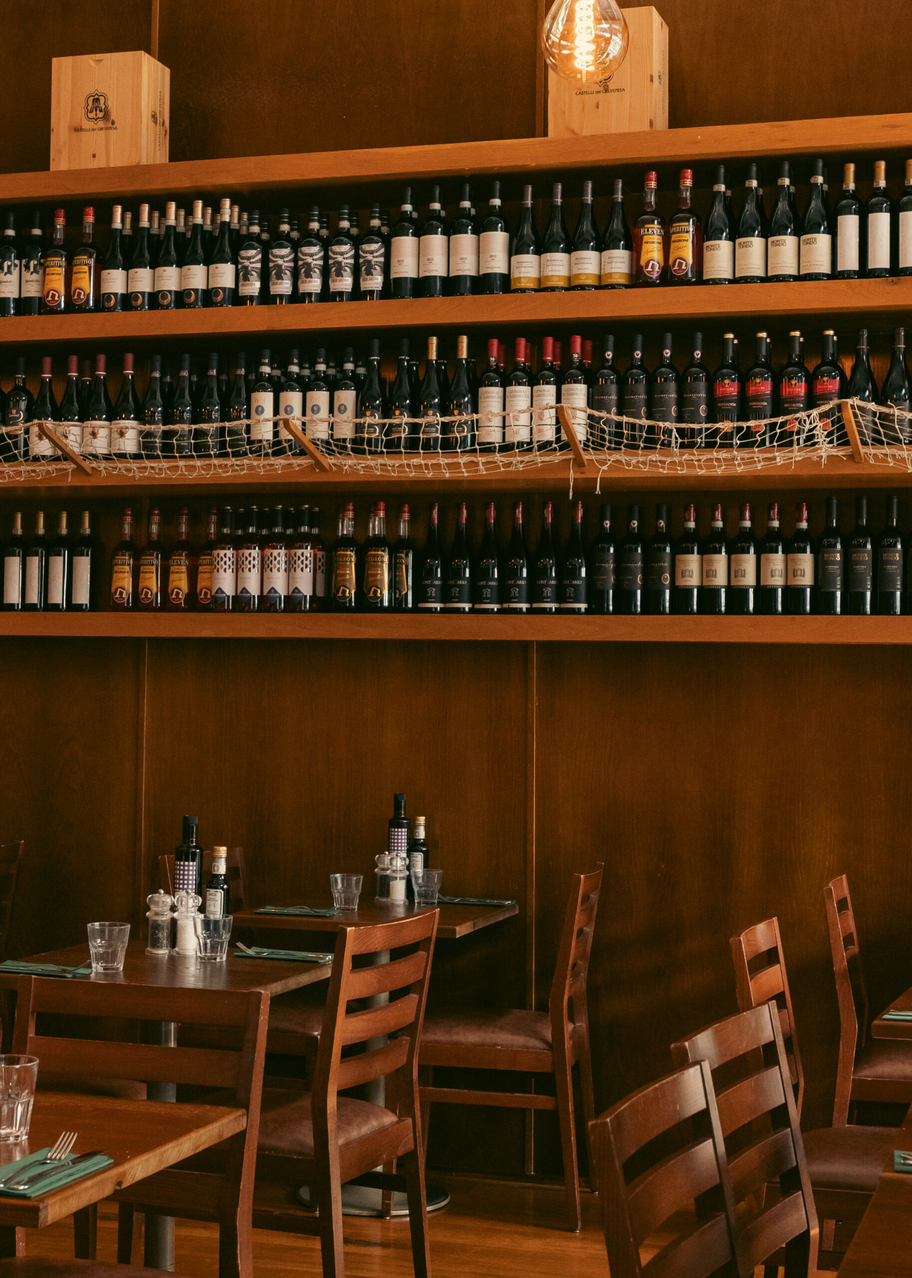 wooden wine rack Dublin Dunne and Crescenzi Dublin Forja Works